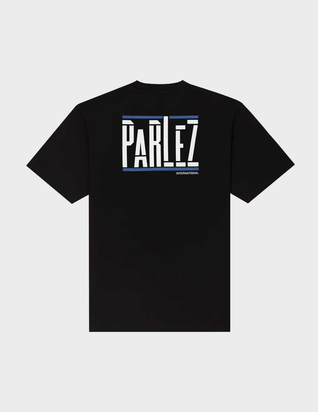 Parlez Waller camiseta negra para hombre