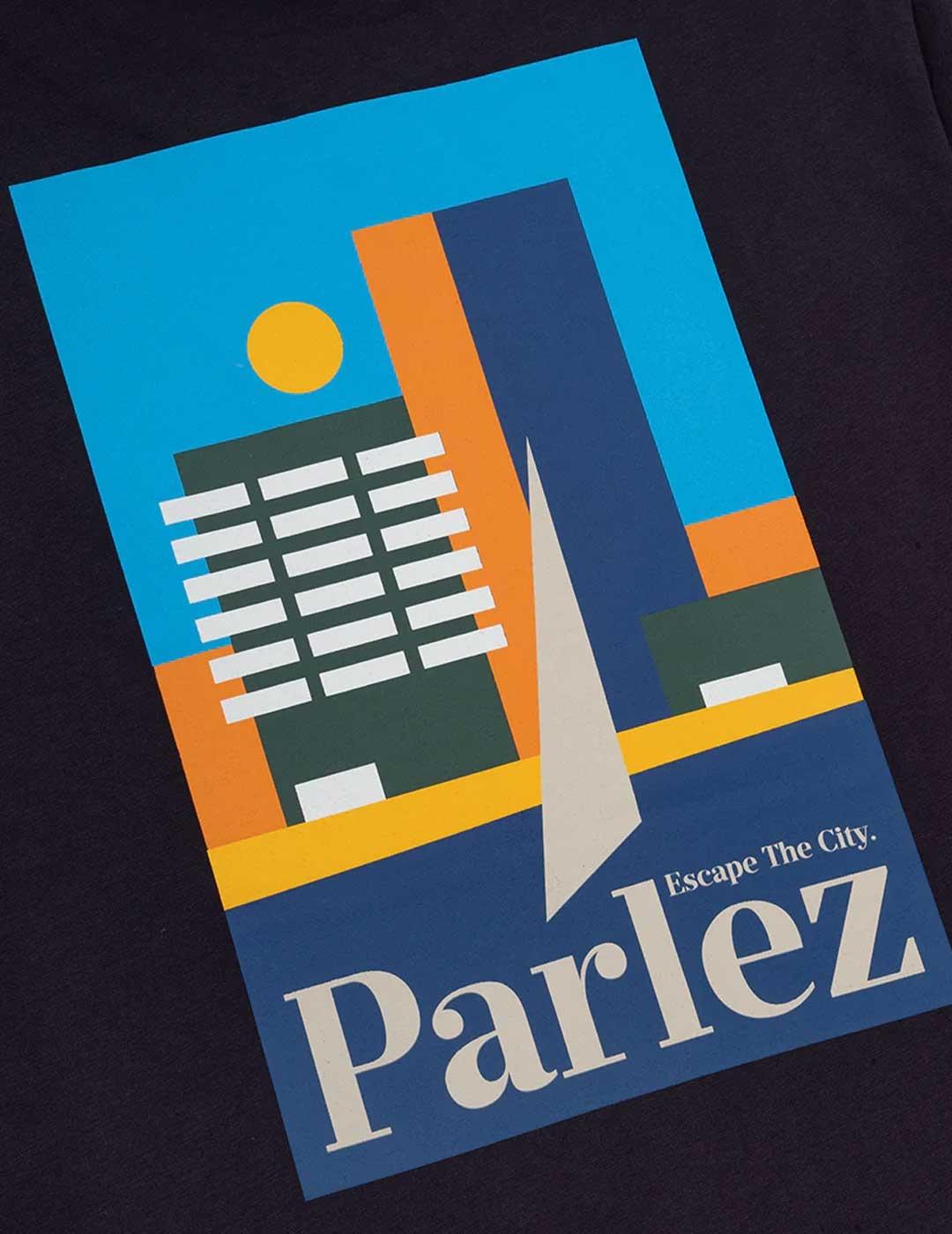 Parlez Ragley camiseta azul marino para hombre