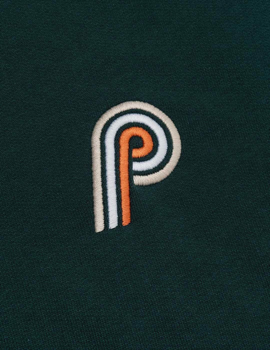 Parlez Poplar sudadera verde para hombre