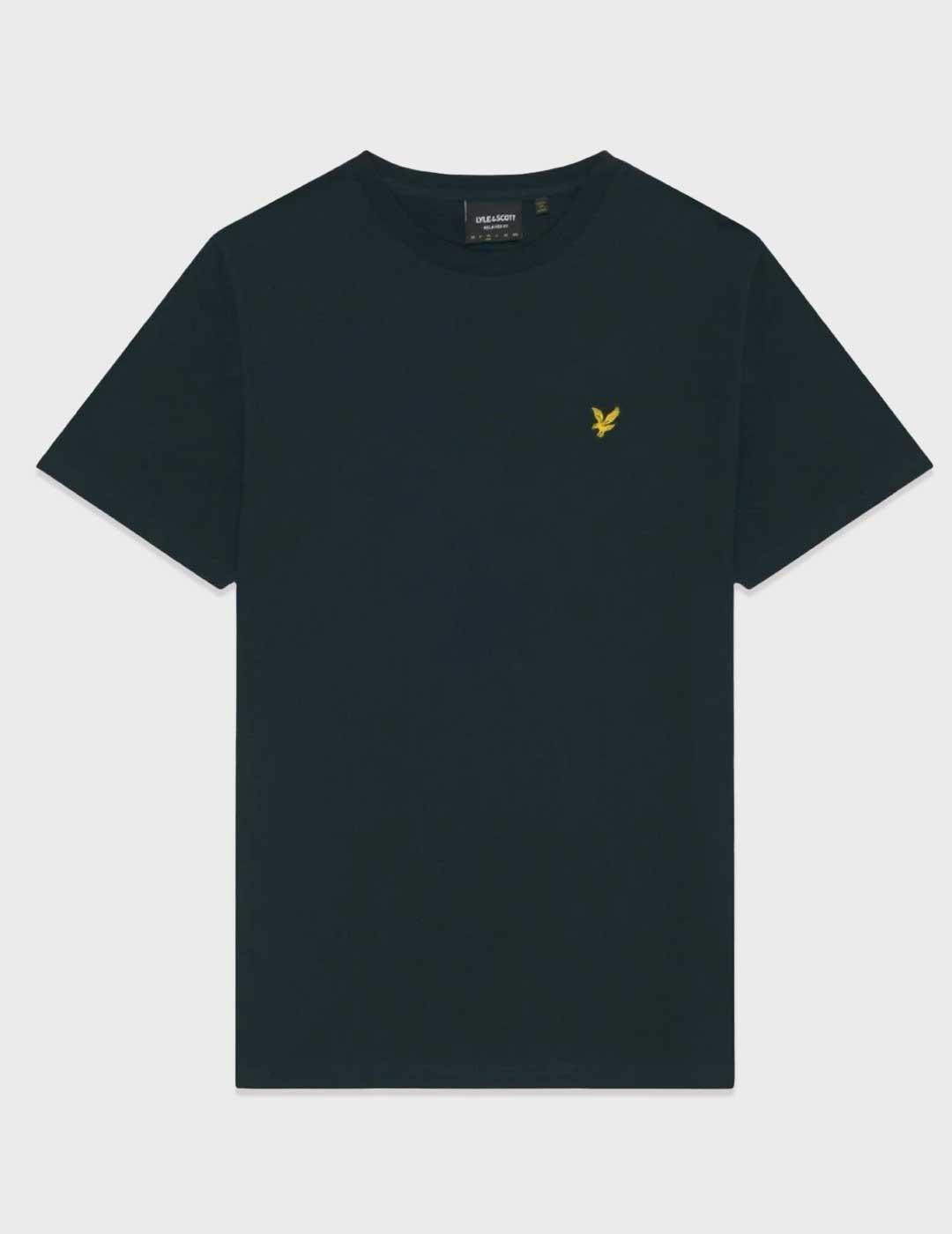 Lyle & Scott Tartan Heritage camiseta azul para hombre