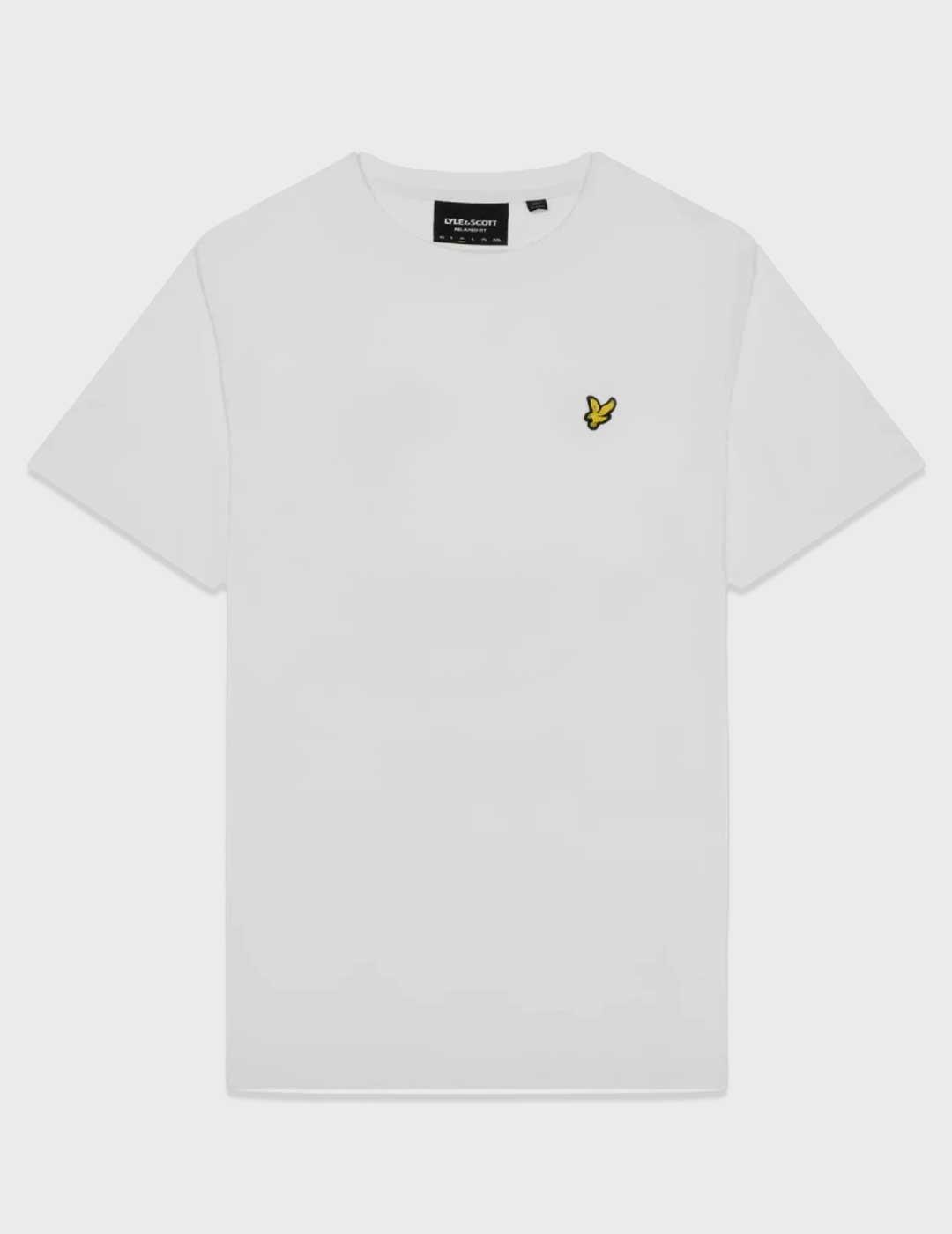 Lyle & Scott Tartan Heritage camiseta blanca para hombre