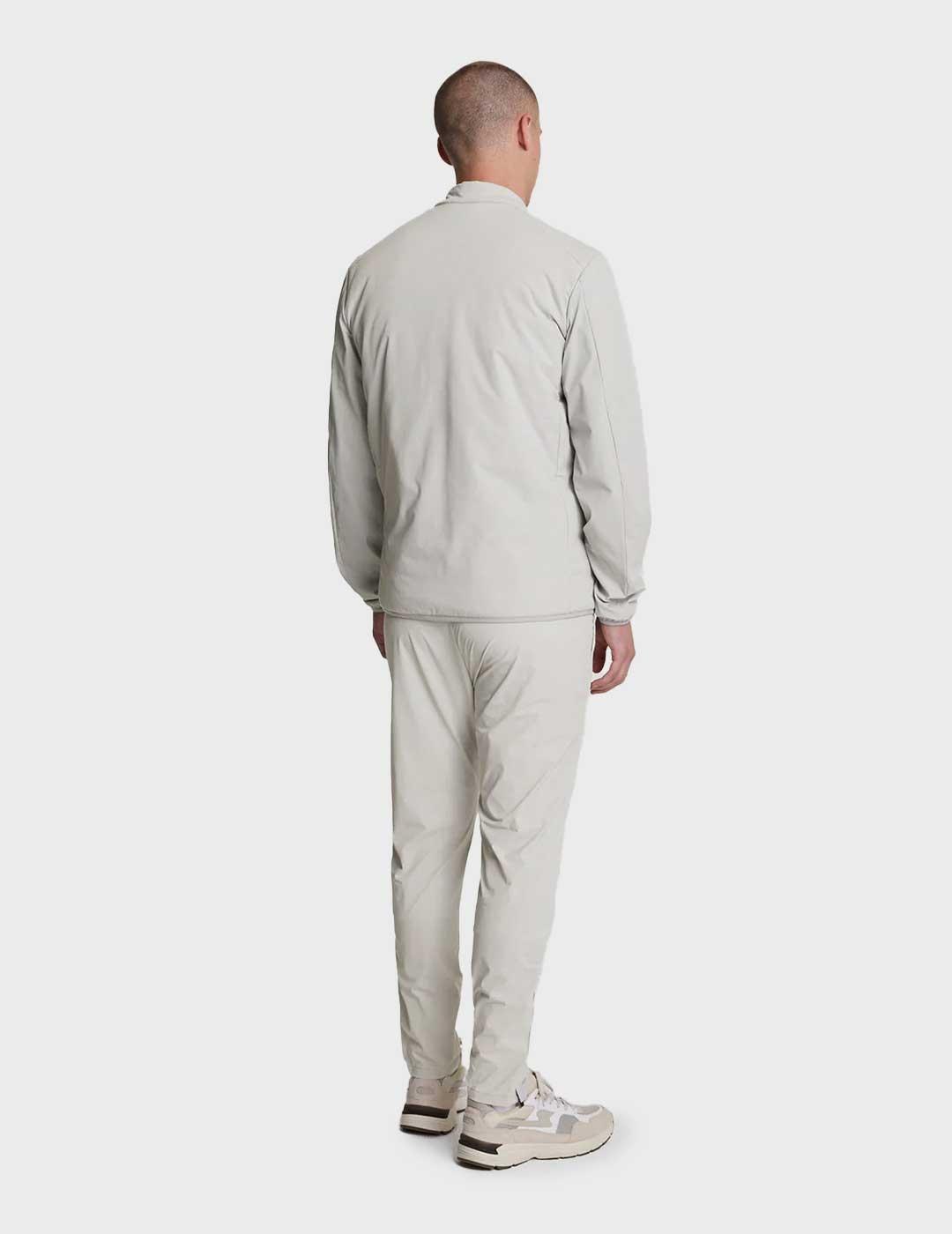 Lyle & Scott Four Way Stretch Trackies pantalón gris hombre