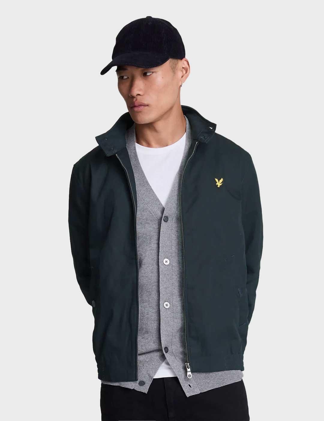 Lyle & Scott Harrington chaqueta azul para hombre