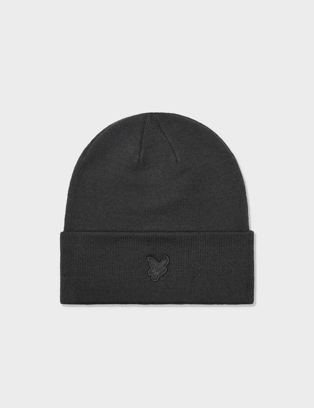 Lyle & Scott Tonal Eagle gorro gris para hombre y mujer