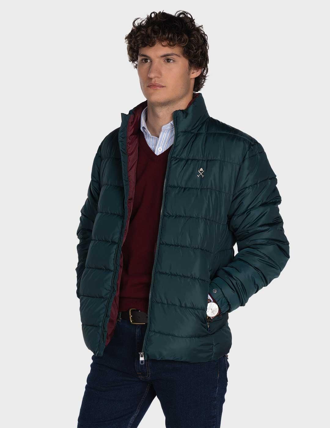 Harper & Neyer Parka Galway chaqueta verde para hombre