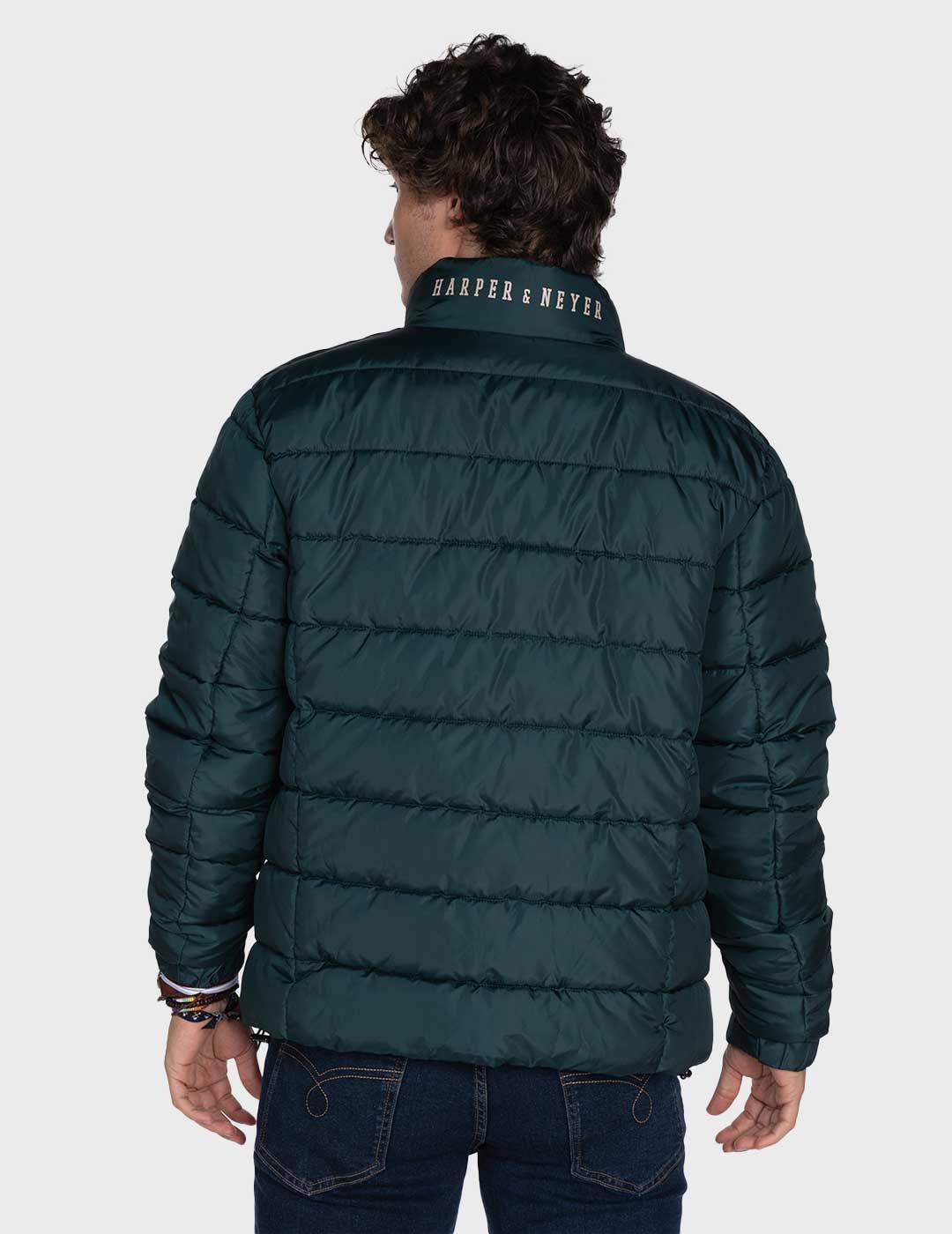 Harper & Neyer Parka Galway chaqueta verde para hombre