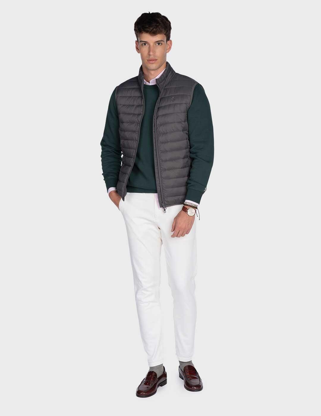 Harper & Neyer Icon chaleco gris para hombre