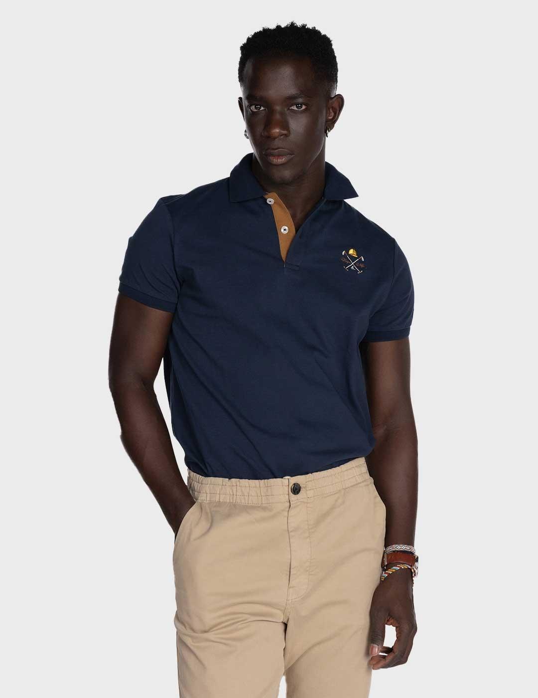 Harper & Neyer Winner polo azul marino para hombre