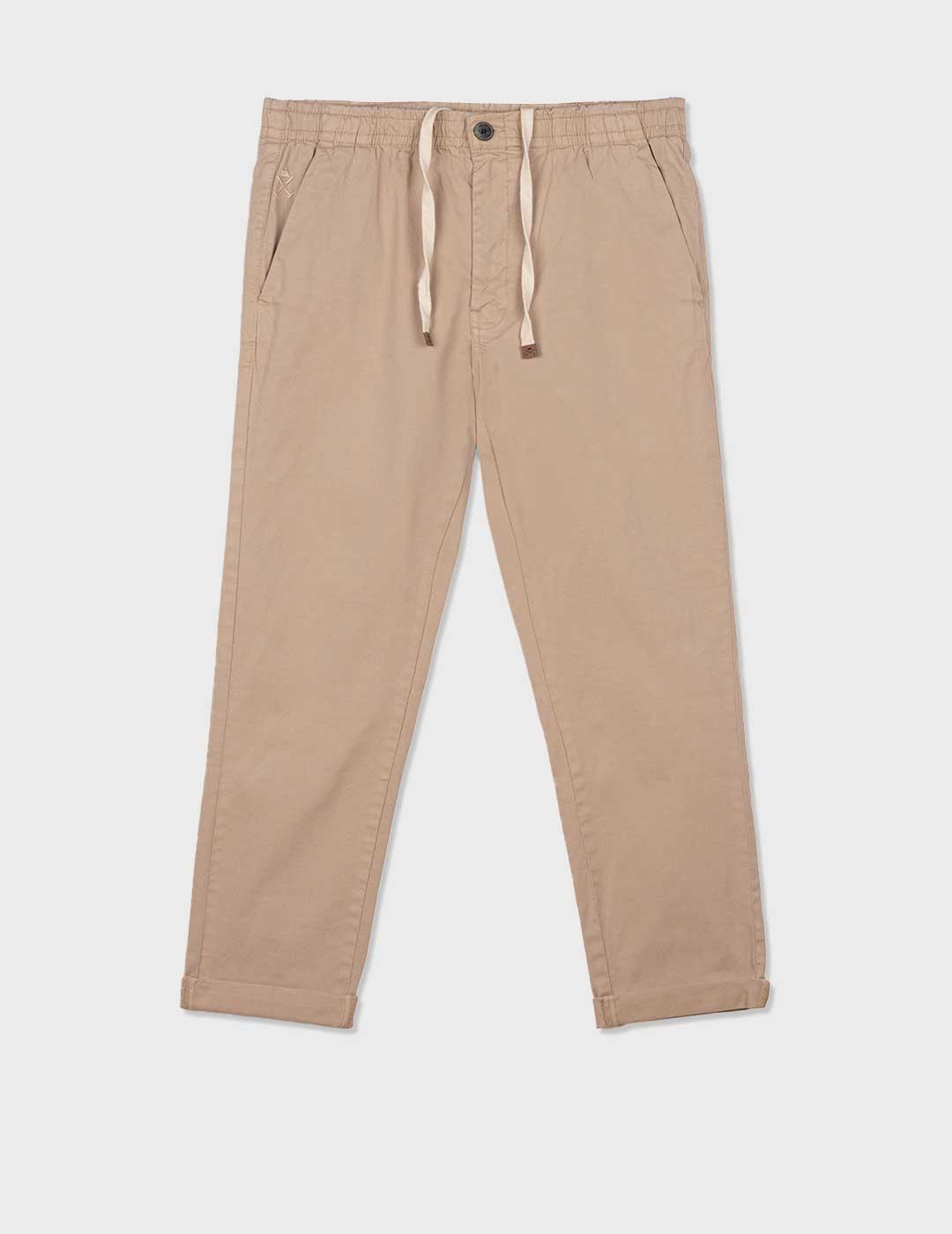 Harper & Neyer Relaxed pantalón beige para hombre