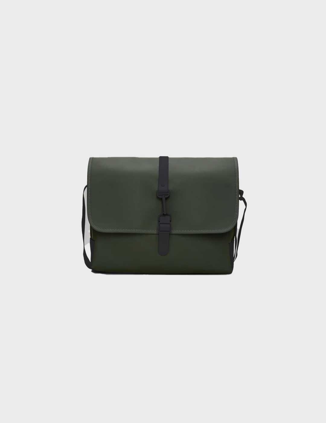 Rains Messenger bolso verde para hombre y mujer