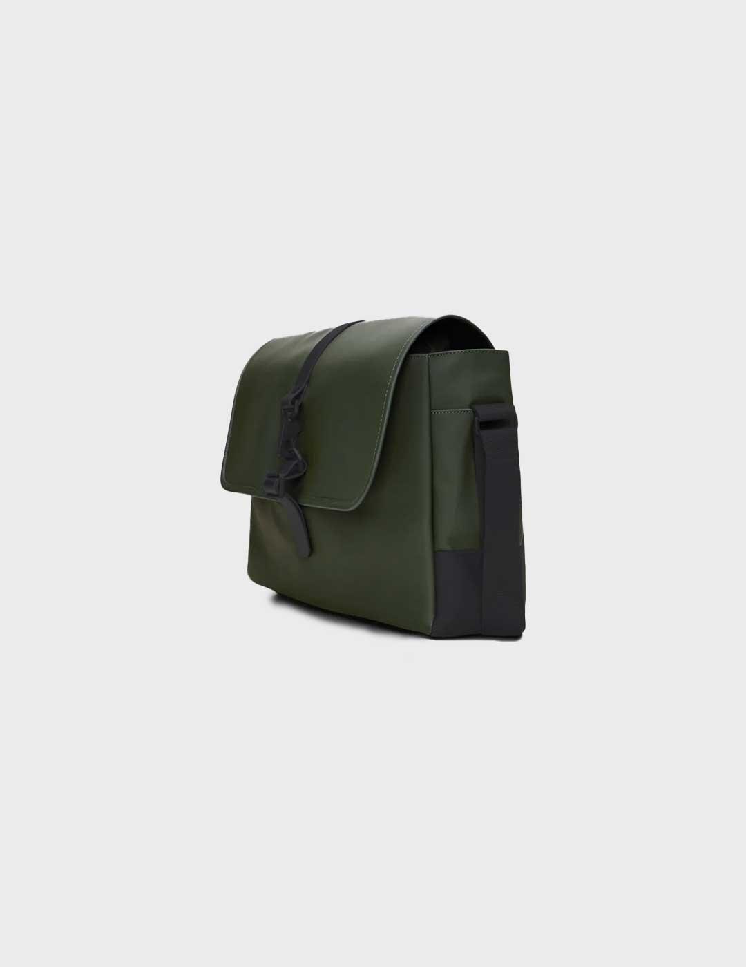 Rains Messenger bolso verde para hombre y mujer