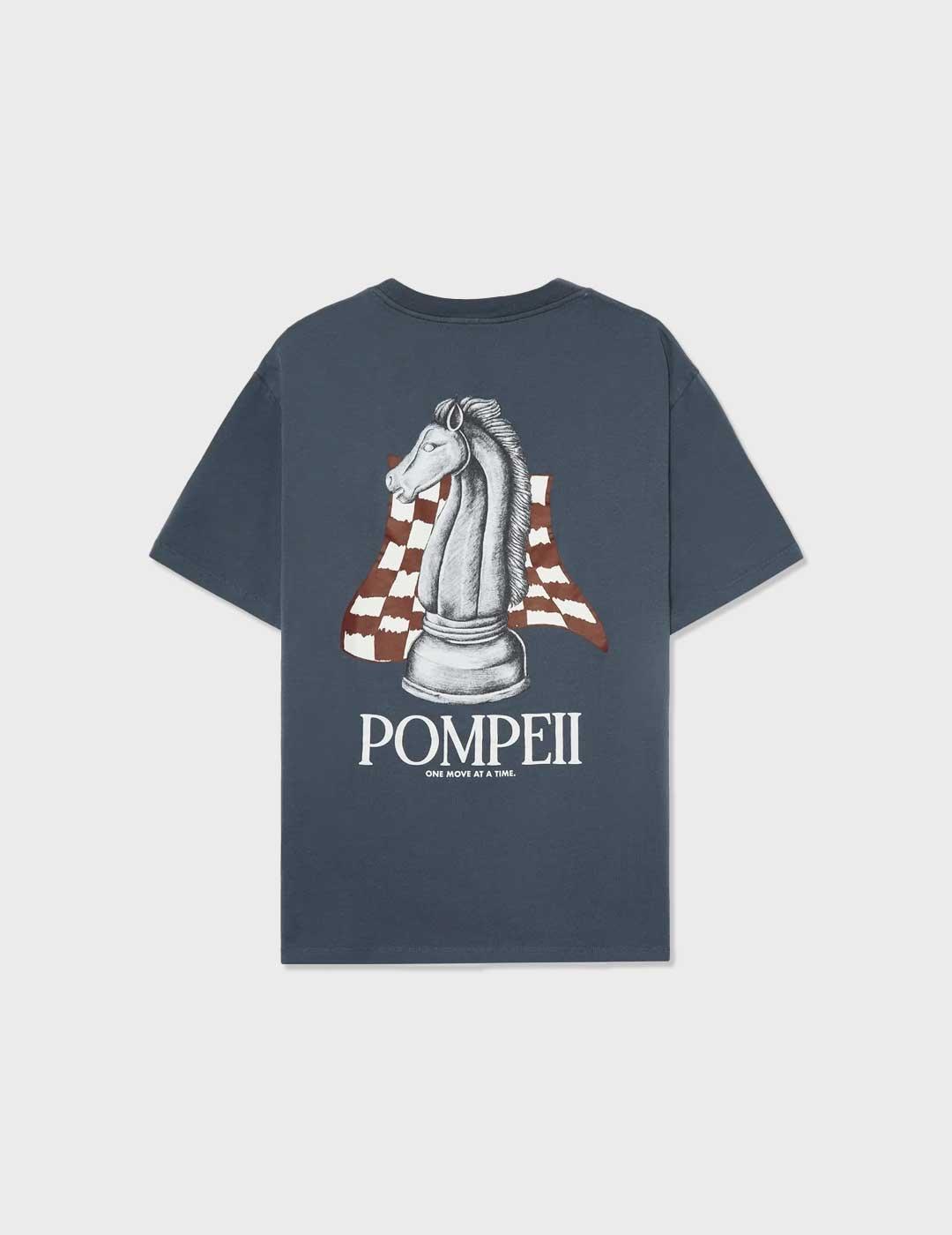 Pompeii Brand Chees camiseta gris para hombre y mujer