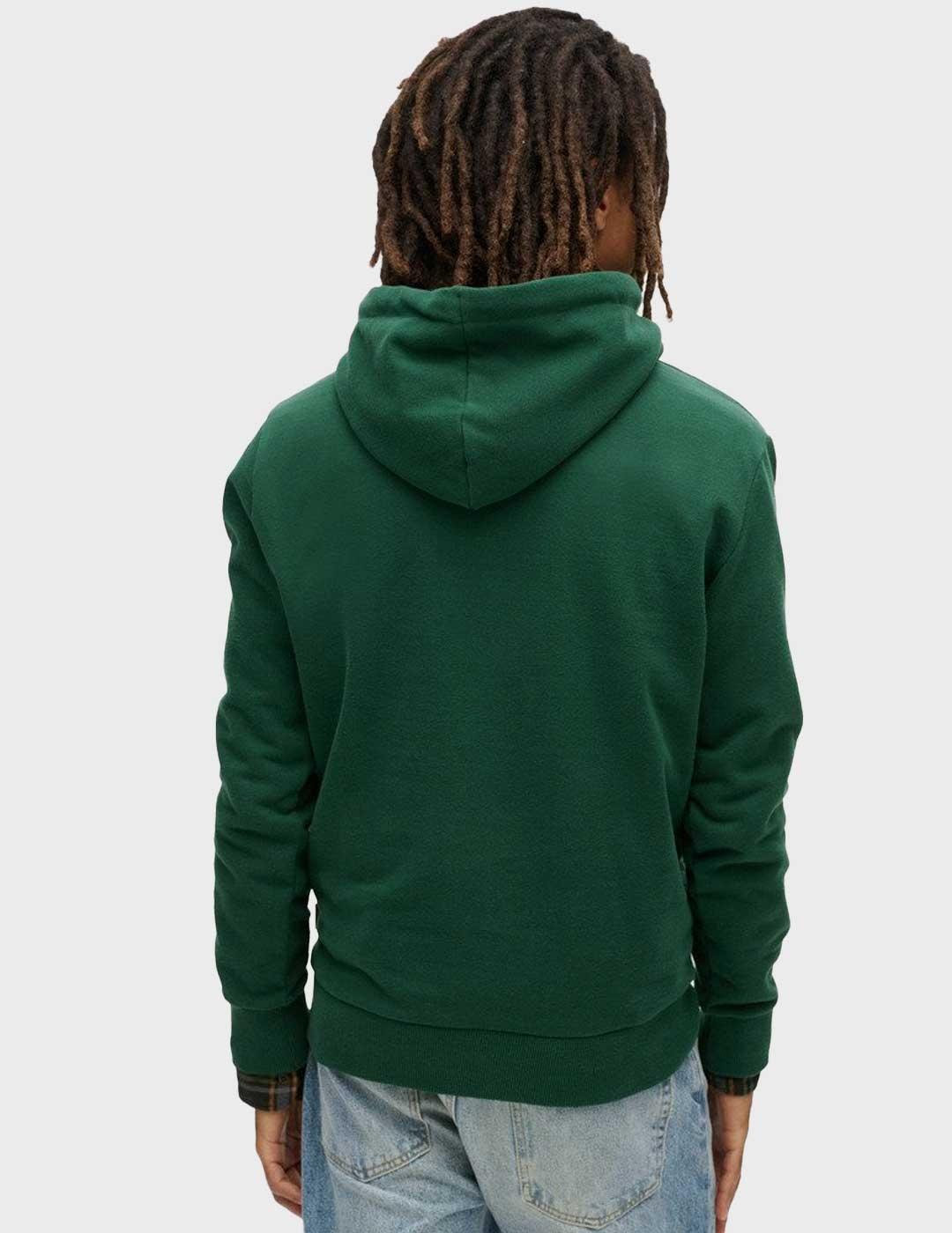 Superdry Lo-fi Outdoor sudadera verde para hombre