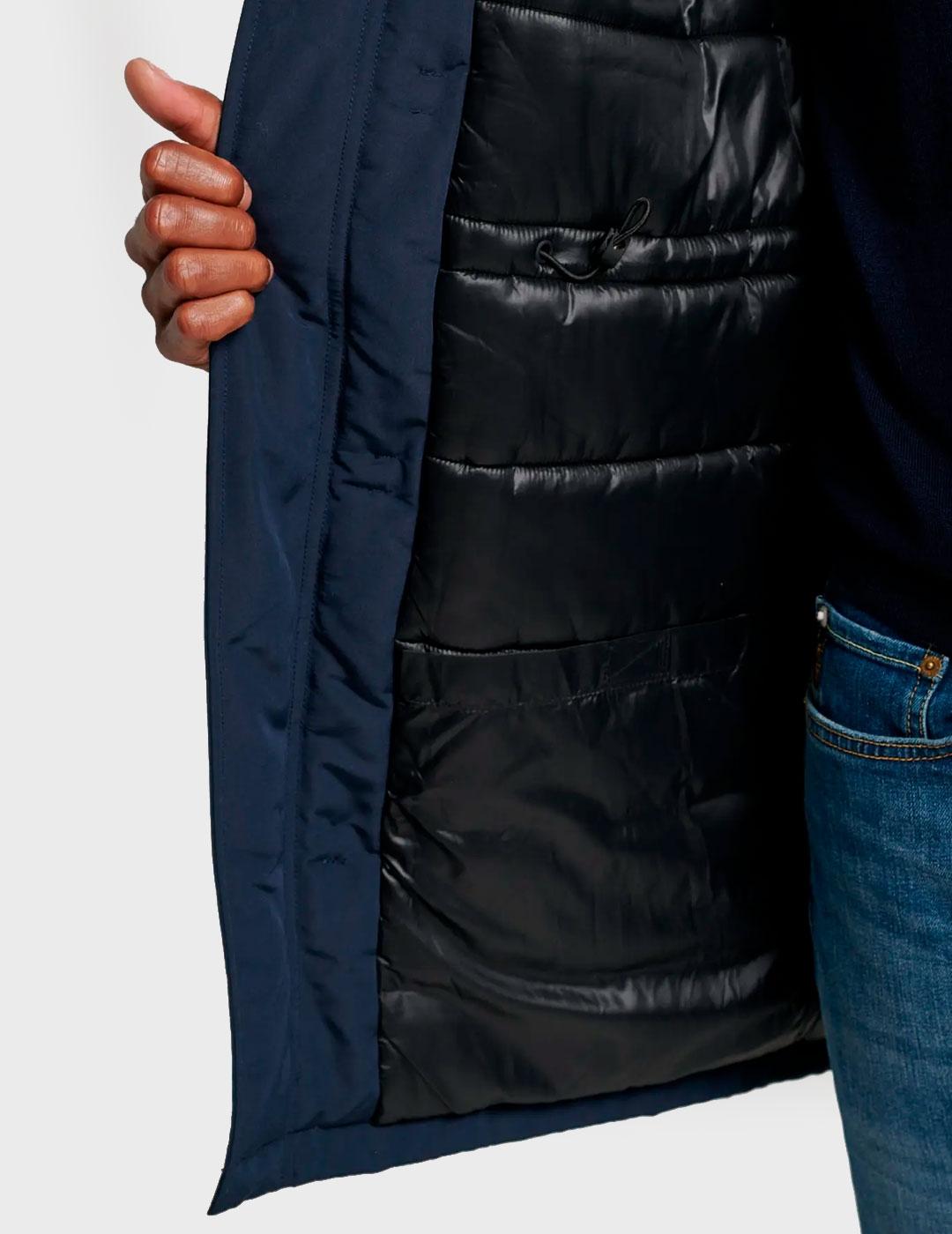 Parka Superdry Vintage Everest azul para hombre