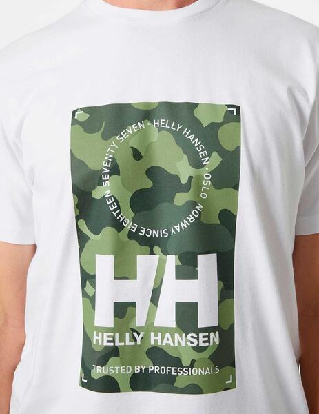Camiseta Técnica HH Graphic Para Hombre