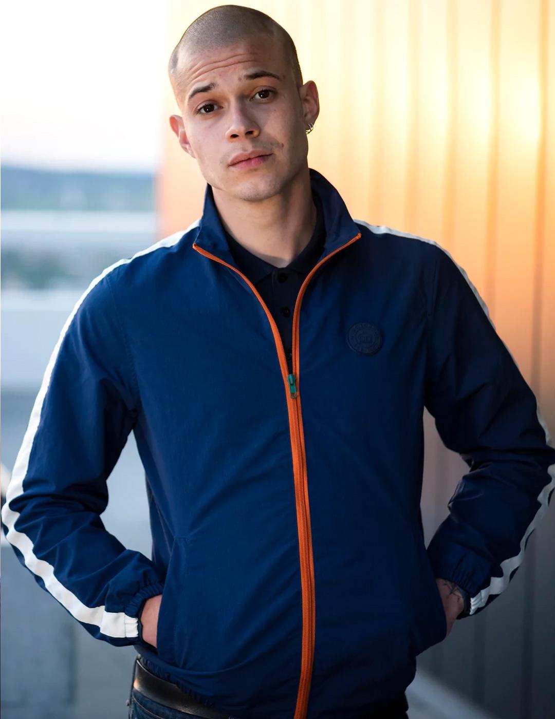 Chaqueta Merc Dowell azul marino para hombre