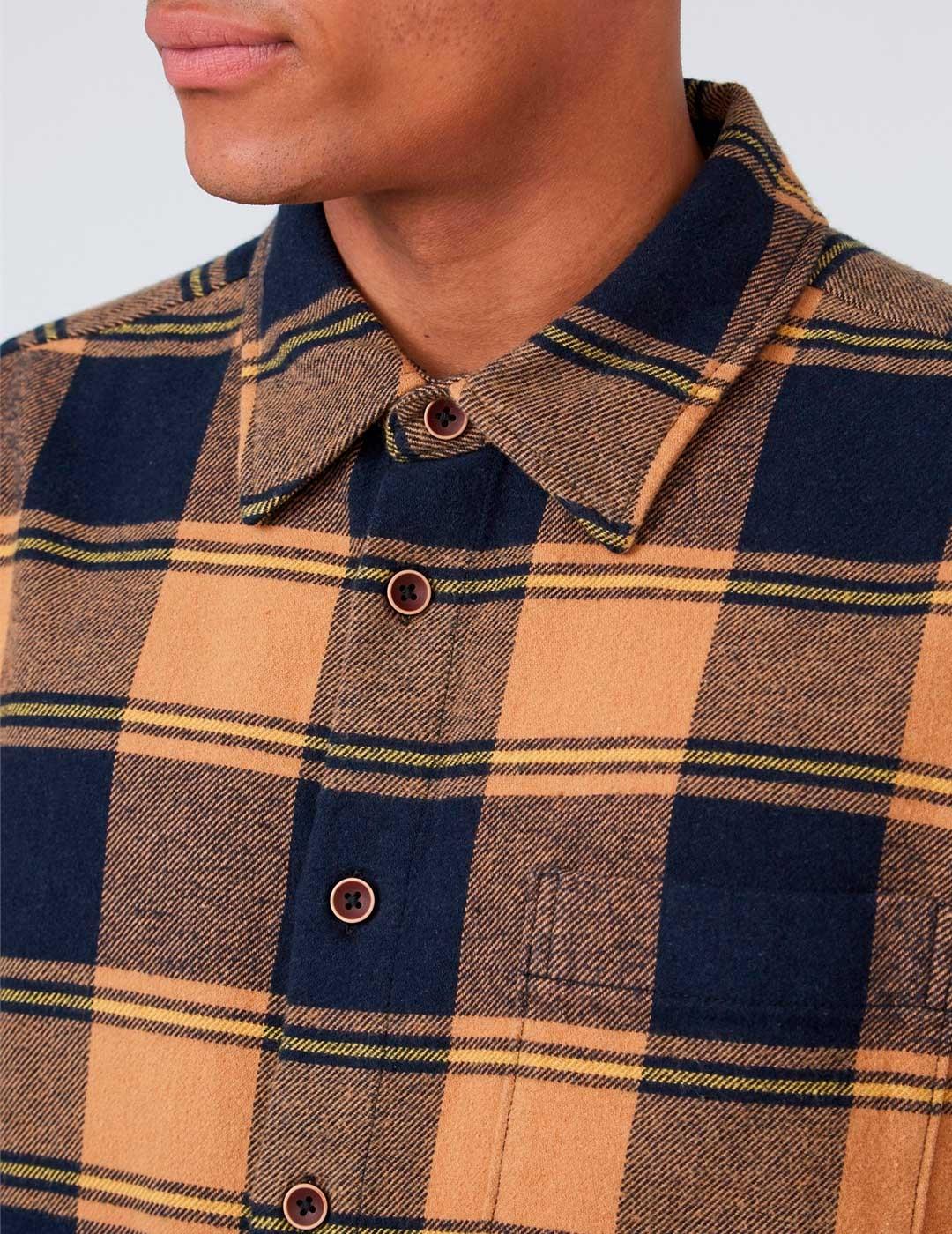 Camisa Ben Sherman naranja para hombre