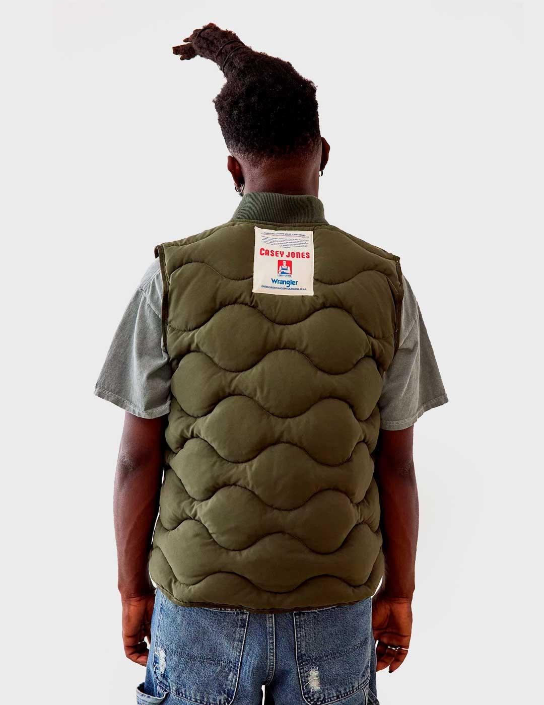 CHALECO WRANGLER VERDE PARA HOMBRE