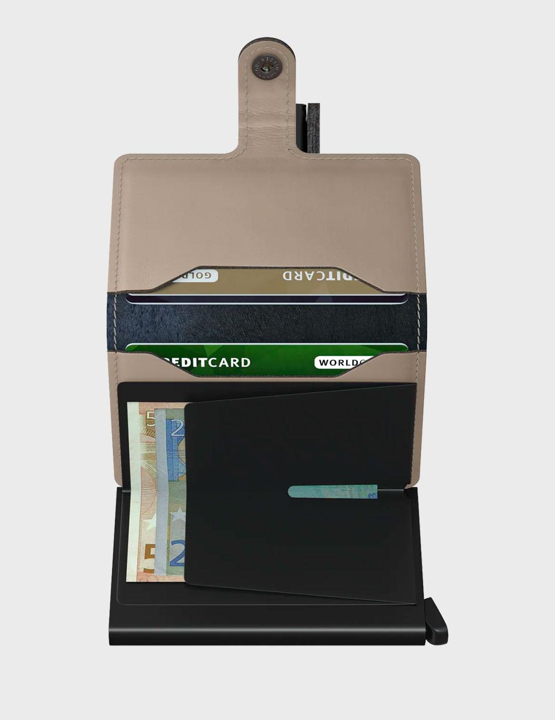 Cartera Secrid Miniwallet marrón unisex