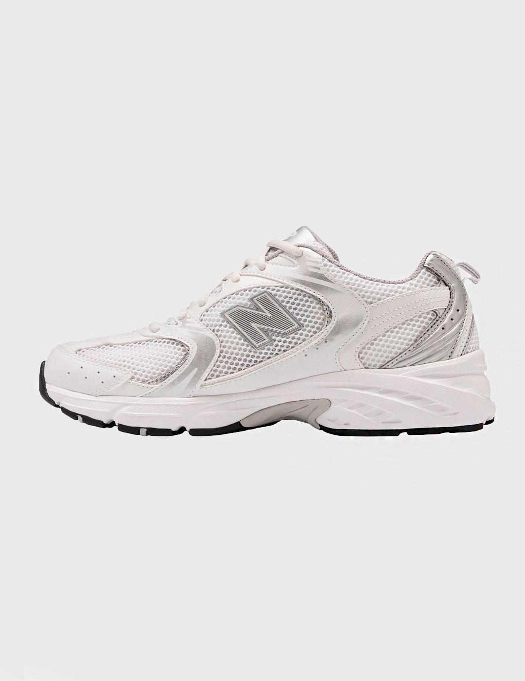 New Balance MR530 Silver zapatilla blanca para hombre y muje