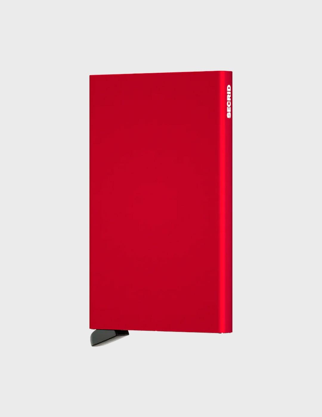 CARTERA SECRID CARDPROTECTOR ROJO PARA HOMBRE Y MUJER