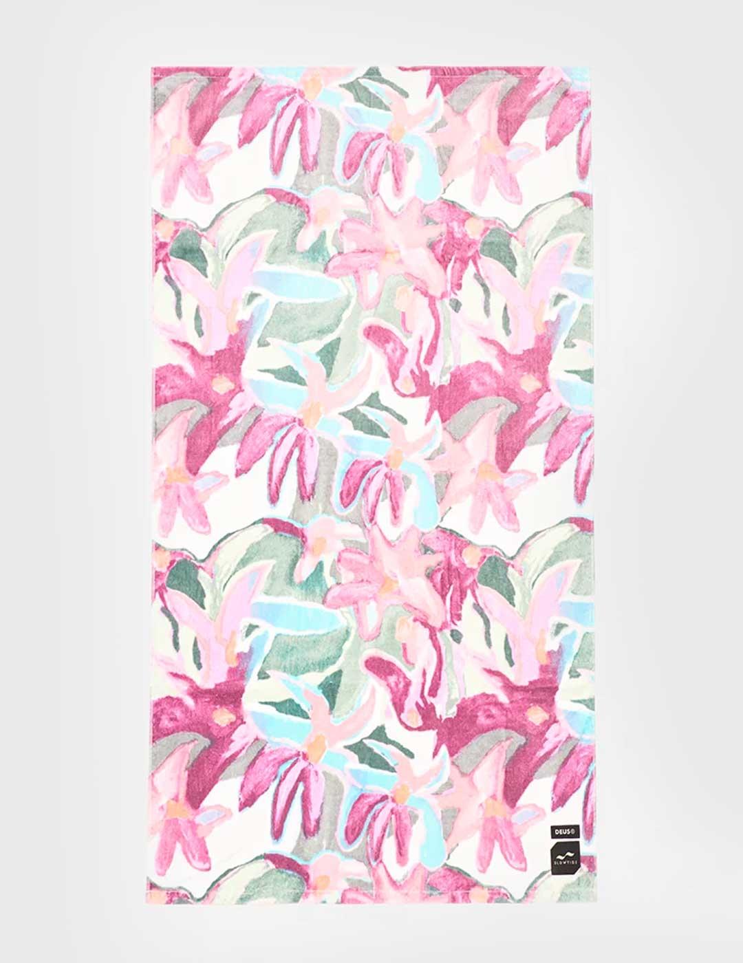 Toalla Slowtide Lorelei rosa para hombre y mujer