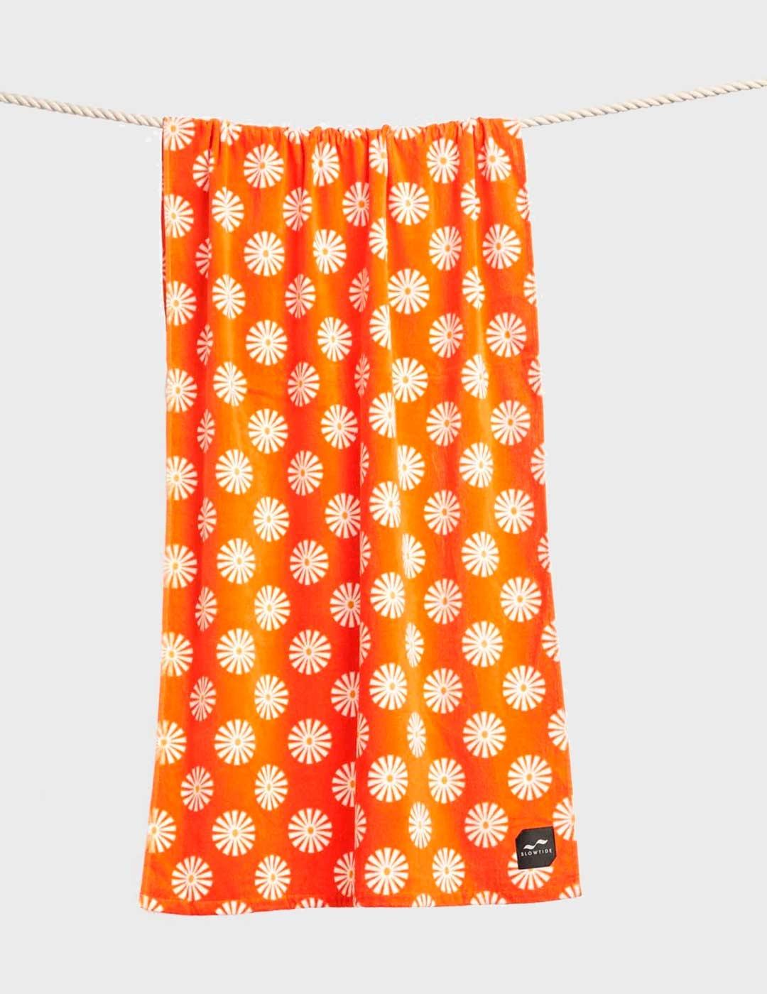 Toalla Slowtide Sun Dazed naranja unisex