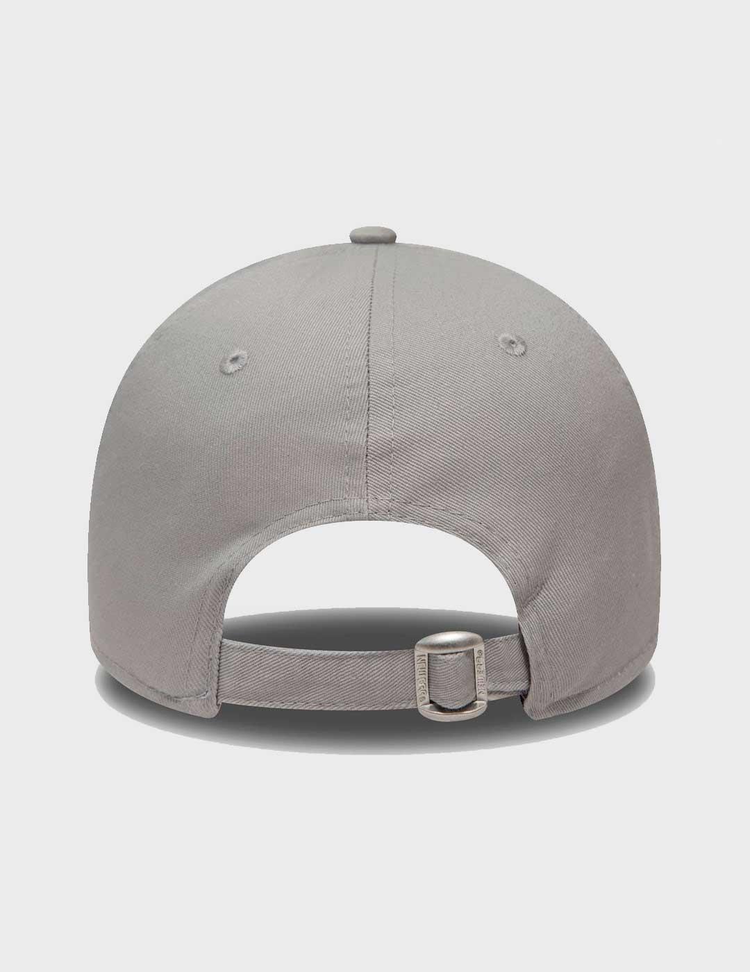 Gorra New Era League Basic 940 gris para hombre