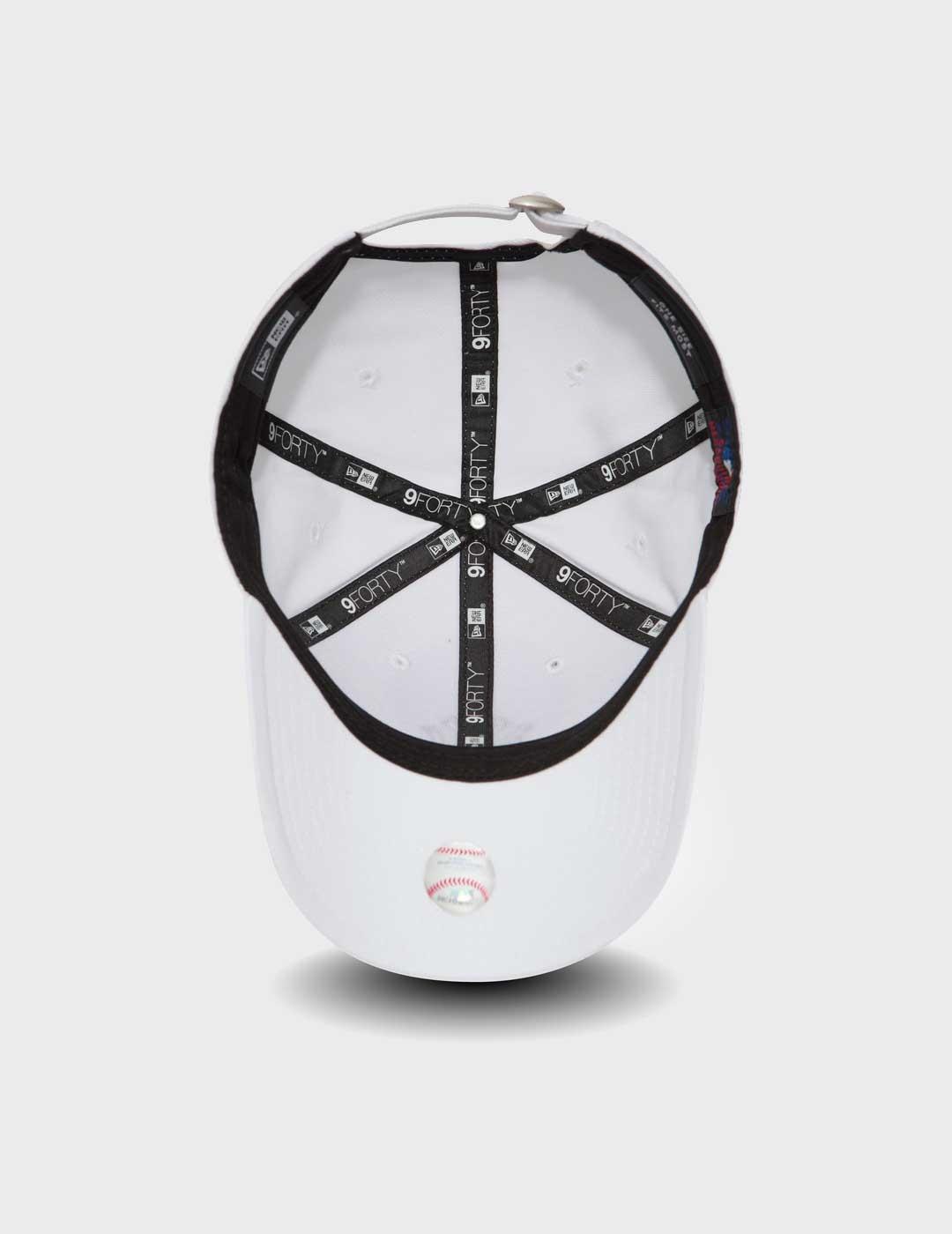 Gorra New Era Legue Basic 940 blanca para hombre