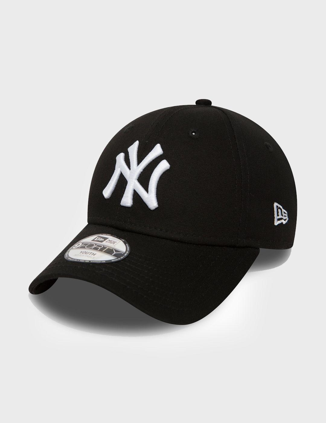 Gorra New Era K 940 League negra para niño y niña