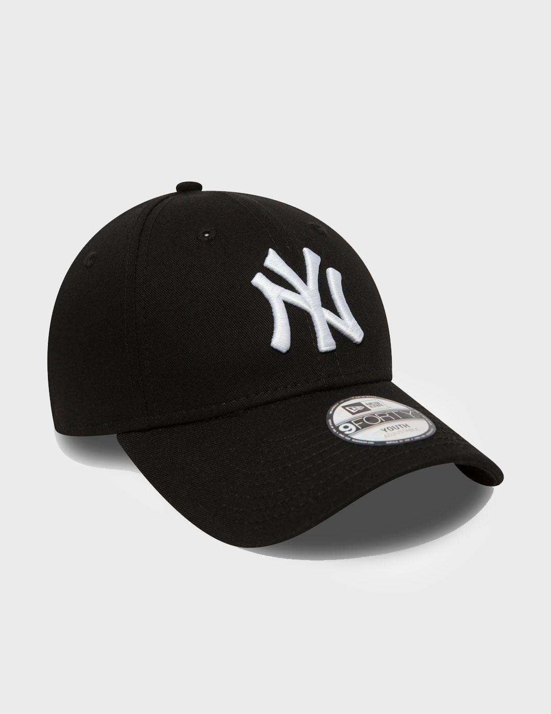 Gorra New Era K 940 League negra para niño y niña