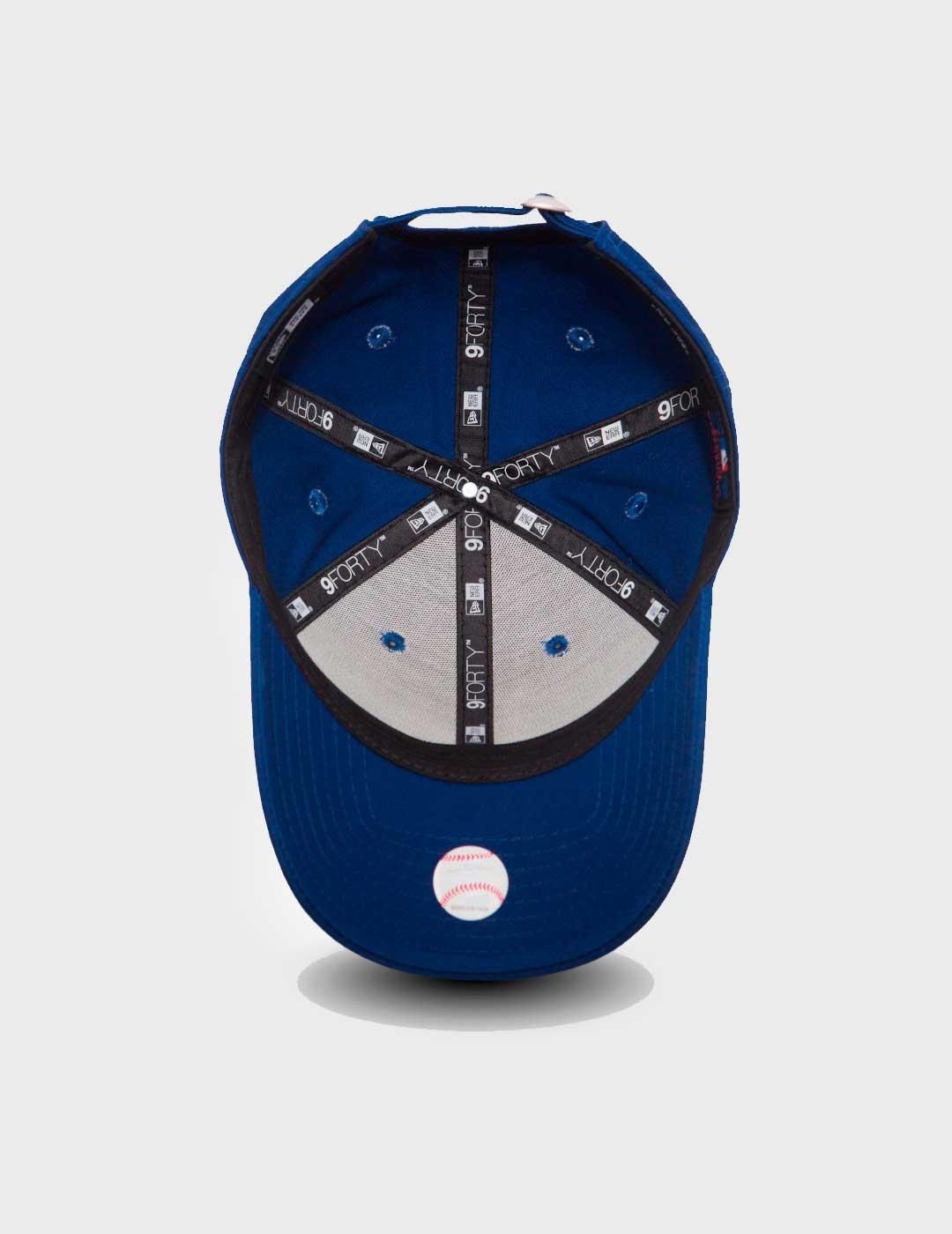 Gorra New Era League essential 9Forty azul para hombre