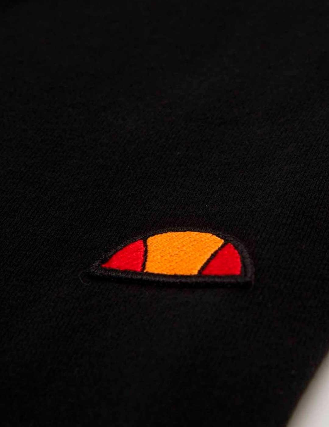 Pantalón corto Ellesse Toyle Fleece negro para niño y niña