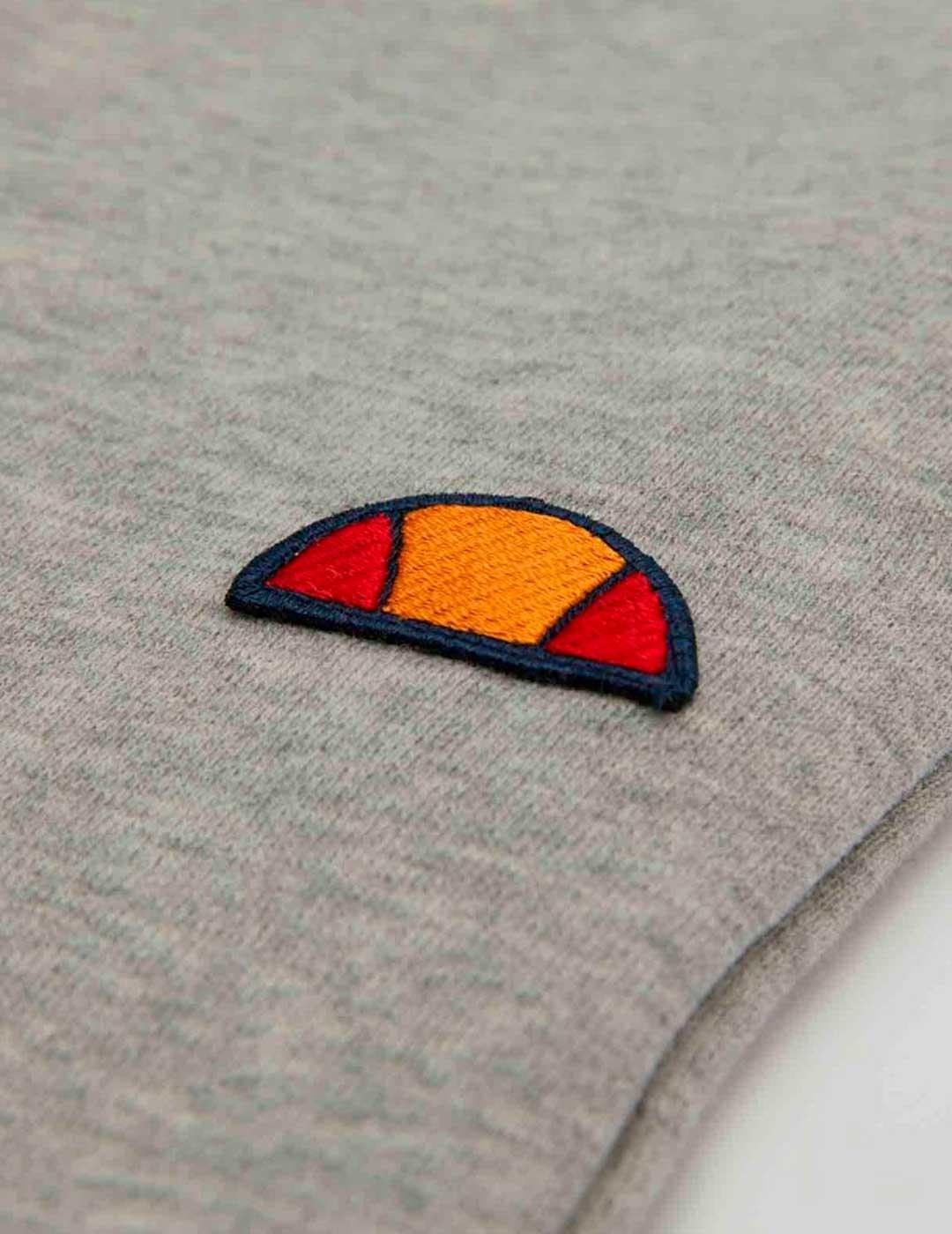 Pantalón corto Ellesse Toyle Fleece gris para niño y niña