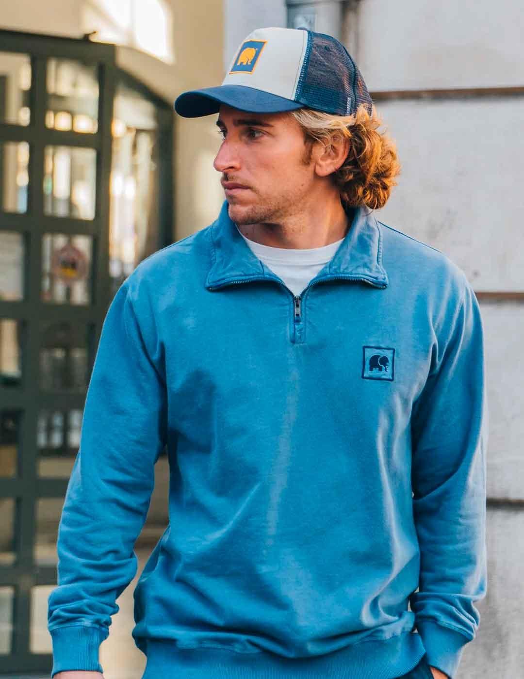 Gorra Trendsplant Classic Trucker azul unisex