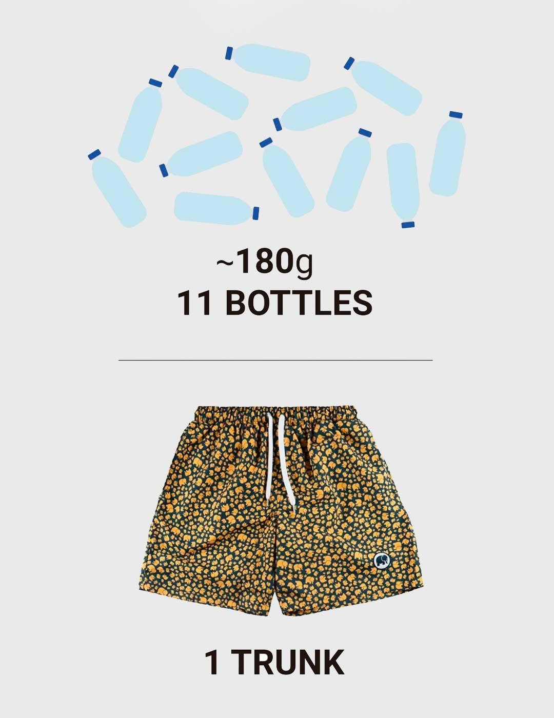 Bañador Trendsplant Manada Sequal amarillo