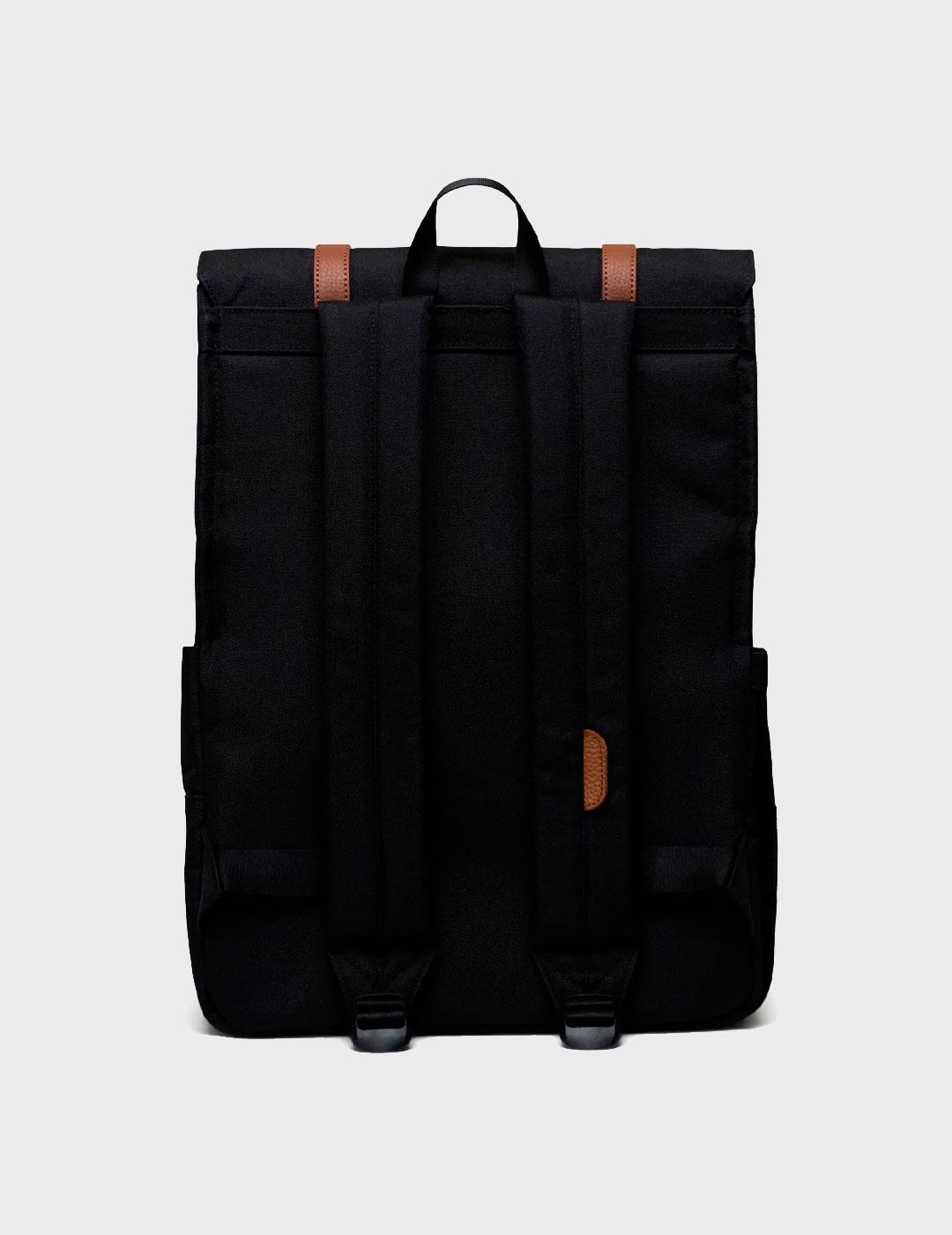 Mochila Herschel Survey Backpack negra para hombre y mujer
