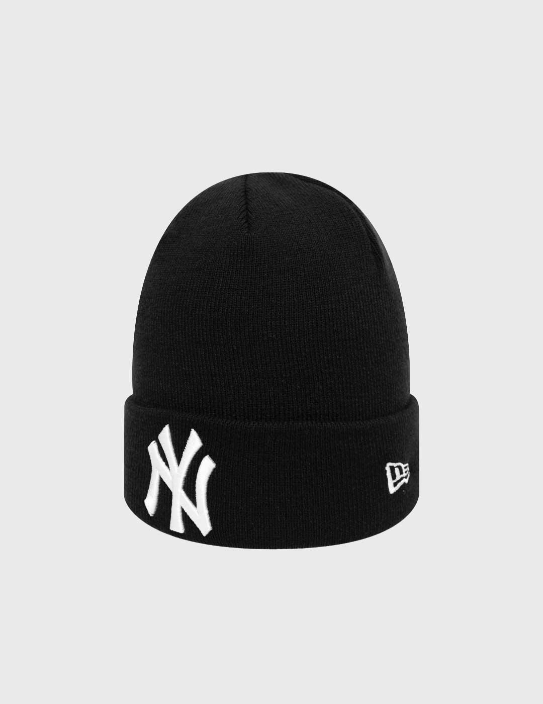 Gorro New Era Essential Cuff Beanie negro unisex