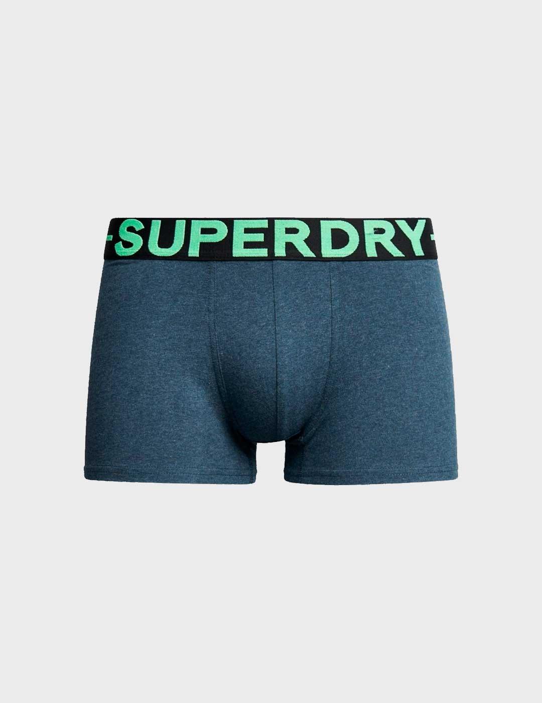 Pack 3 Calzoncillos Superdry Trunk Triple Pack multicolor