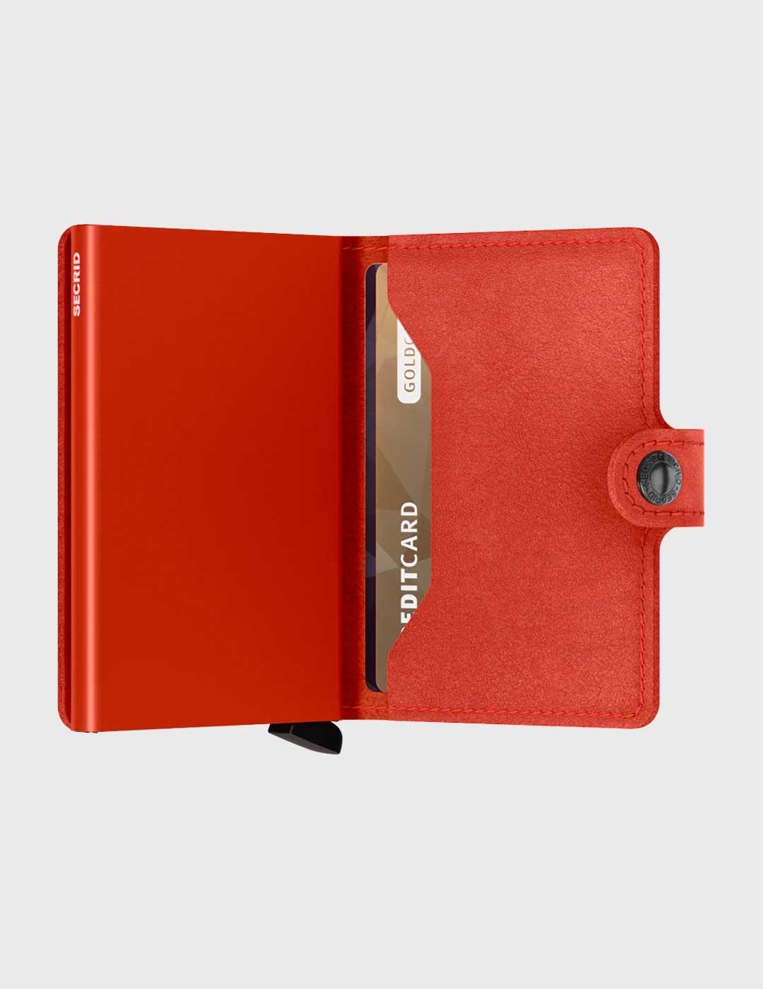 Cartera Secrid Miniwallet Original Orange unisex