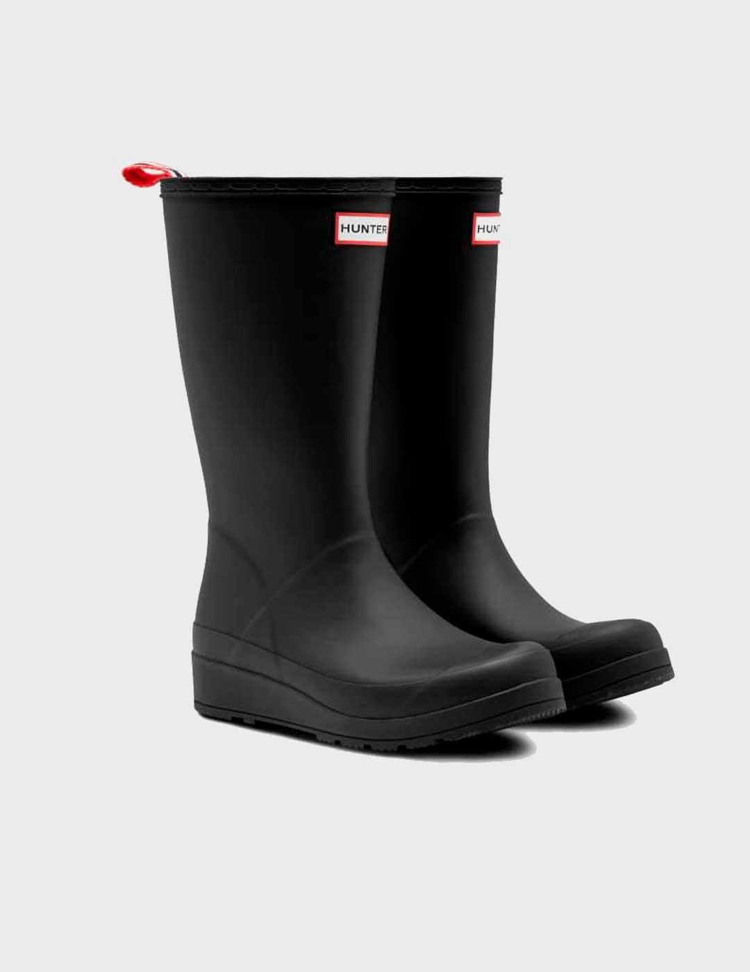 Botas Hunter Play Tall negras para mujer
