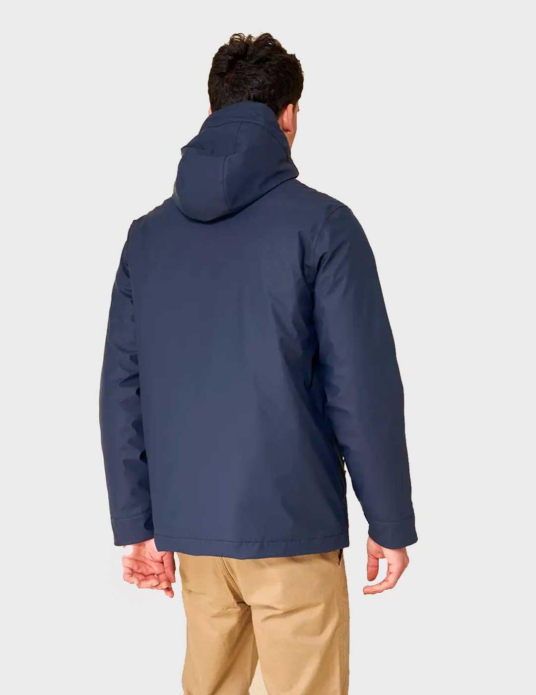 Chaqueta Impermeable Tanta Rainwear Plas marino para hombre