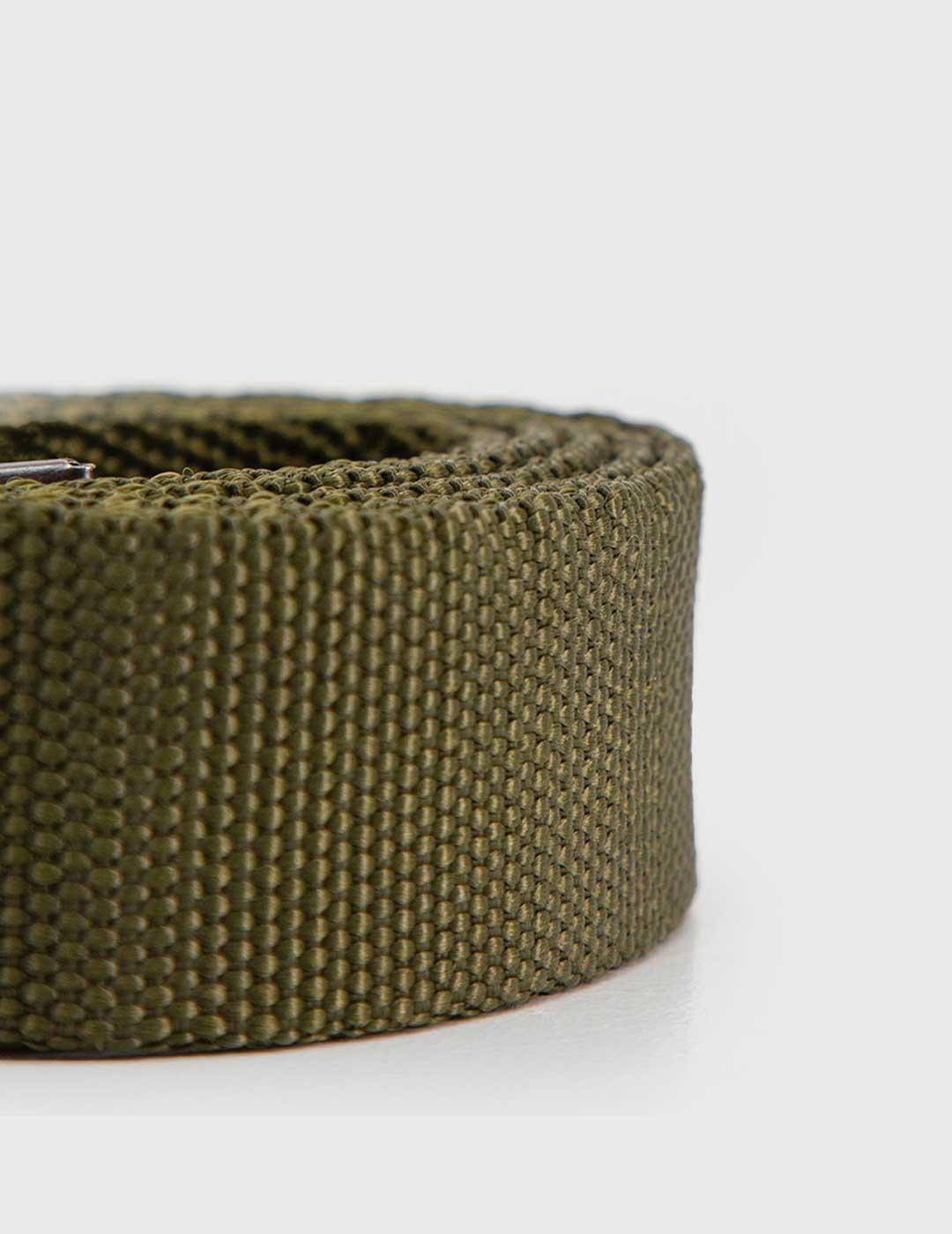 Cinturón Alpha Industries Heavy Duty Belt verde unisex