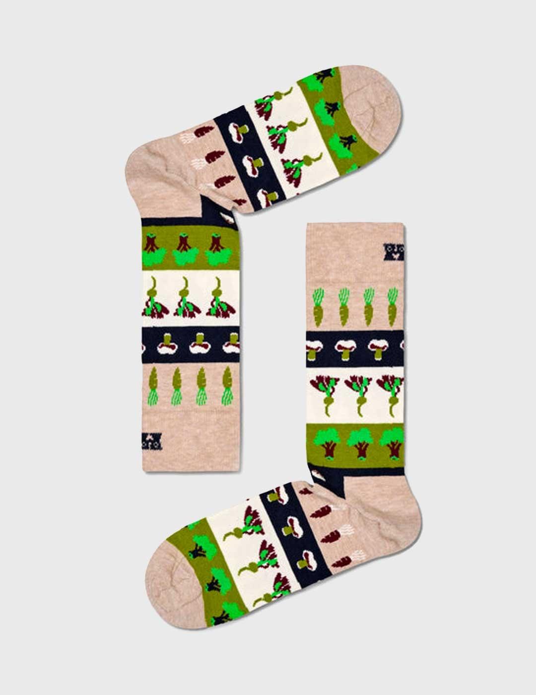 Calcetines Happy Socks Veggie Strip multicolor unisex