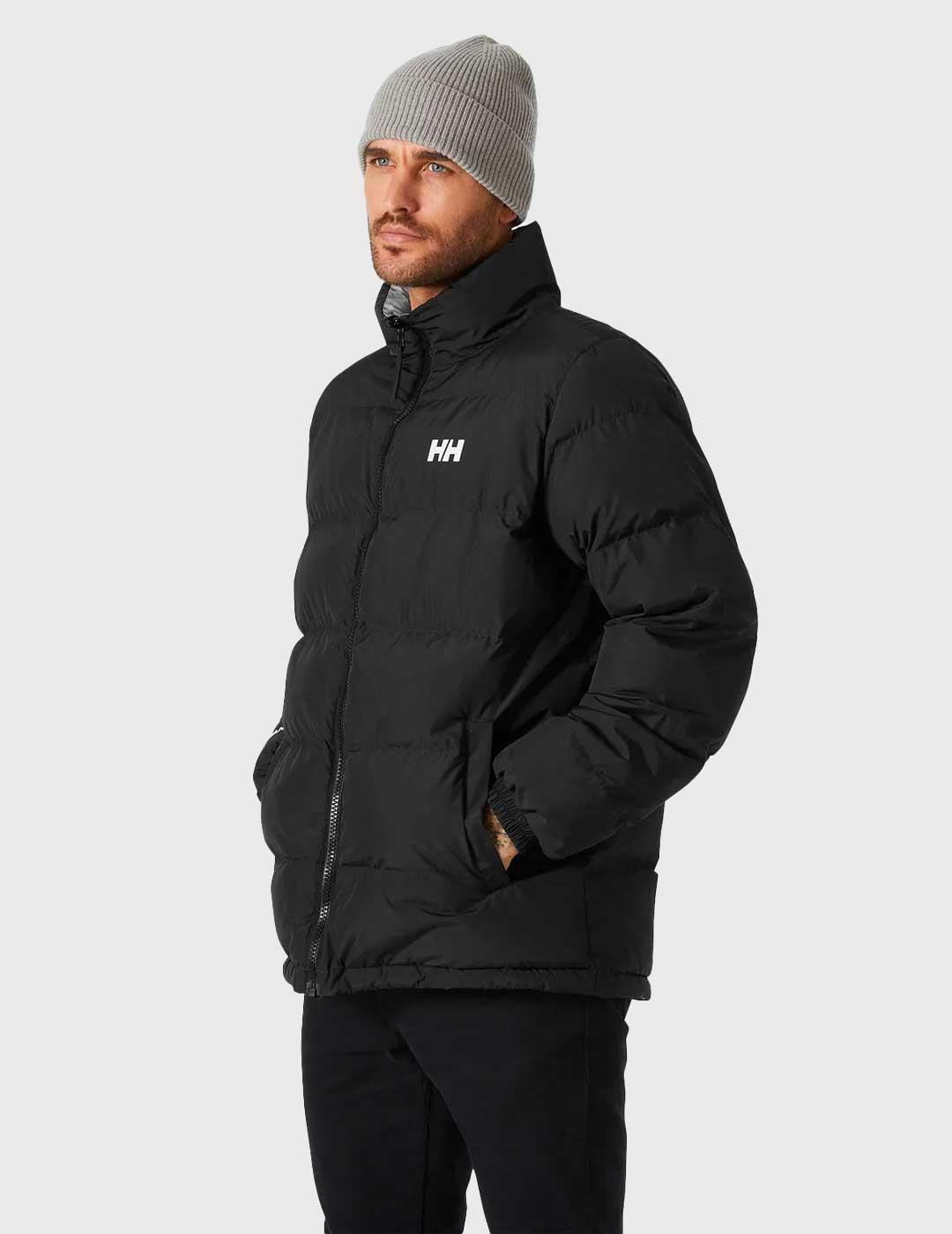 Abrigo Helly Hansen Yu 23 Reversible Puffer negro de hombre