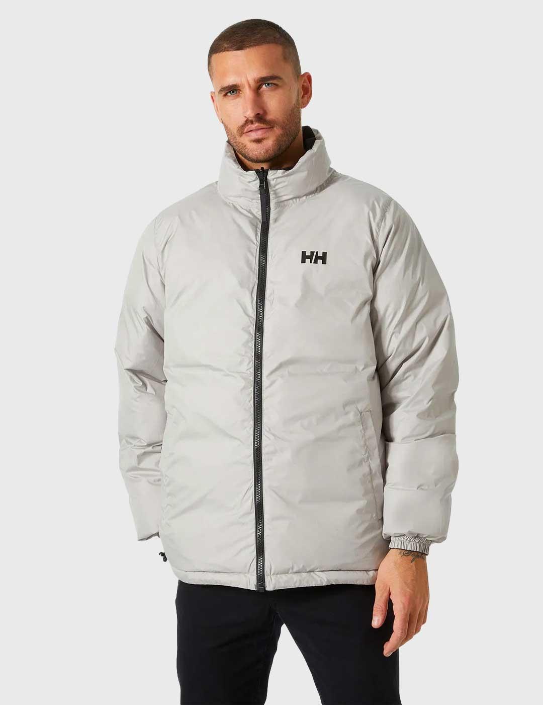Abrigo Helly Hansen Yu 23 Reversible Puffer negro de hombre