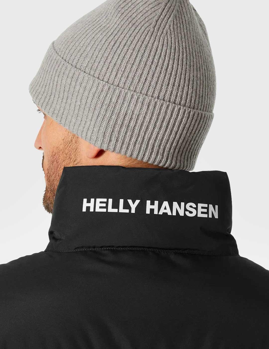 Abrigo Helly Hansen Yu 23 Reversible Puffer negro de hombre