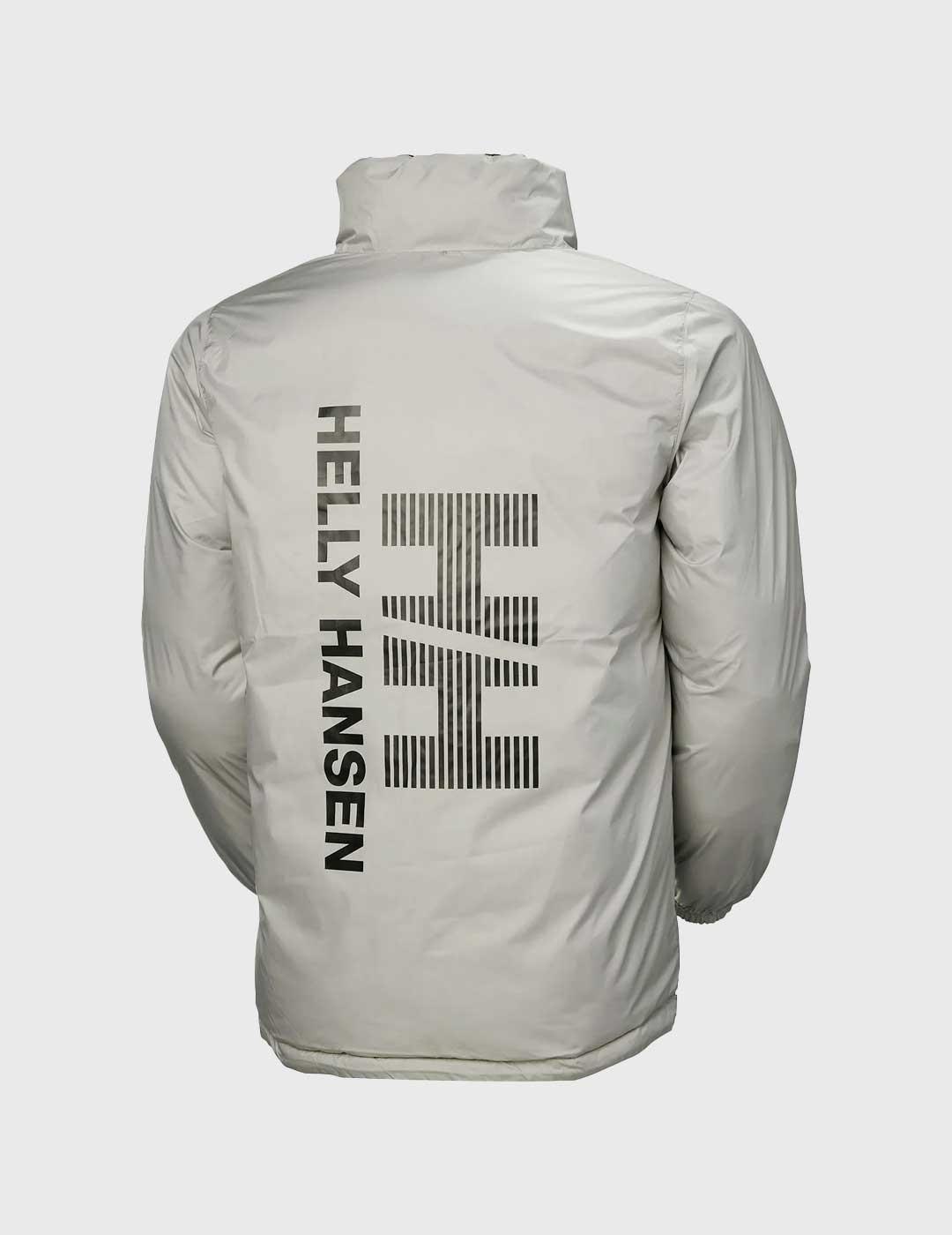 Abrigo Helly Hansen Yu 23 Reversible Puffer negro de hombre