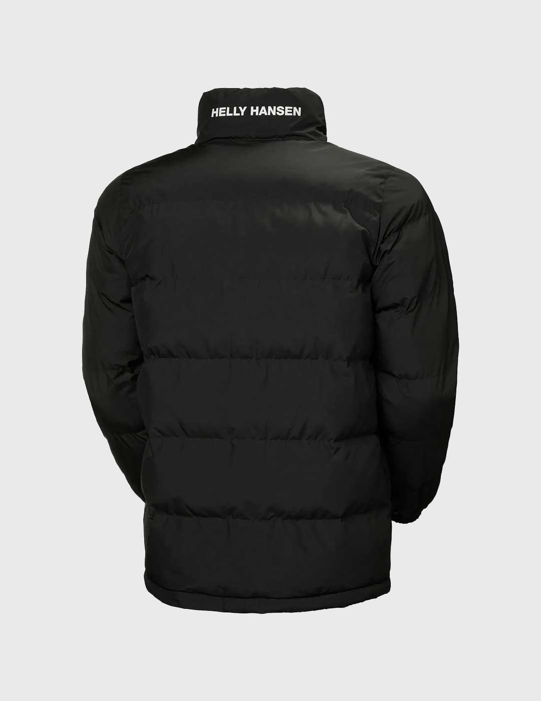 Abrigo Helly Hansen Yu 23 Reversible Puffer negro de hombre