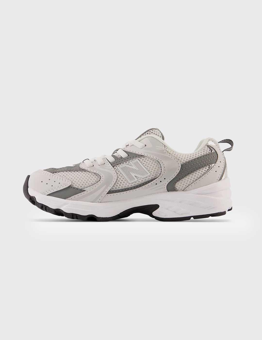Zapatillas New Balance 530 grises para niño y niña